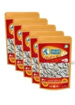 5x Meinbazar Sonnenblumenkerne gesalzen und geröstet in Schale sunflower seeds 250 g