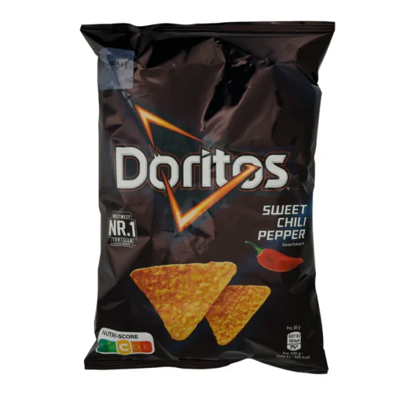 Tortilla-Chips Doritos Sweet Chili Pepper | Knusprig | Mit würzigem Geschmack | 110 g
