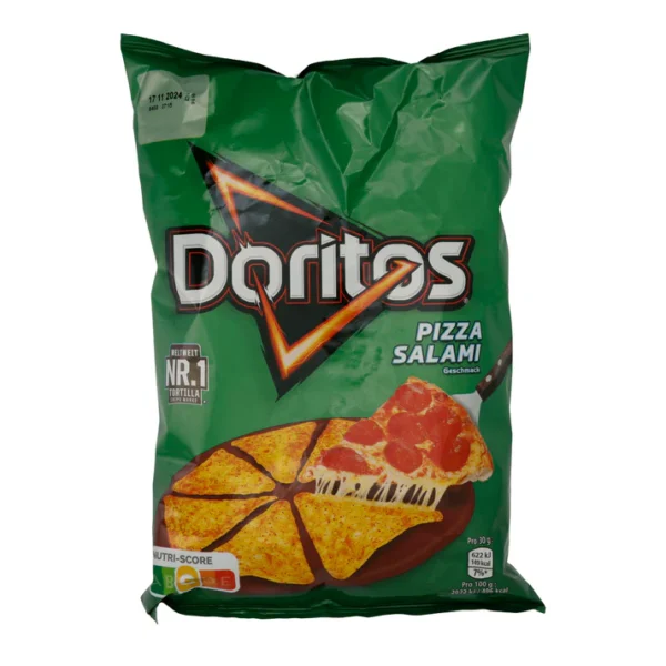 Chips Doritos | Pizza Salami | Intensiver Geschmack, kräftiger Crunch | 110 g