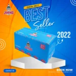 JOHNS Cubes Naturkohle 27mm 1kg (64 Stück) Shisha Kohle – Bild 2