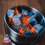 JOHNS Cubes Naturkohle 27mm 1kg (64 Stück) Shisha Kohle – Bild 7