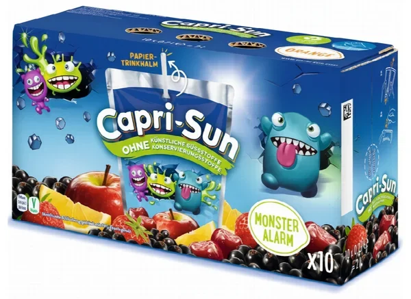 Capri-Sun Monster Alarm - Canavar Alarmı 10x200ml