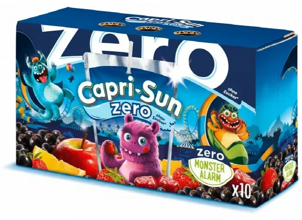 Capri-Sun Zero Monster Alarm - Canavar Alarmı 10x200ml