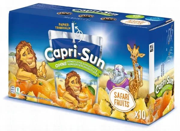 Capri-Sun Safari Fruits - Safari Meyveleri 10x200ml