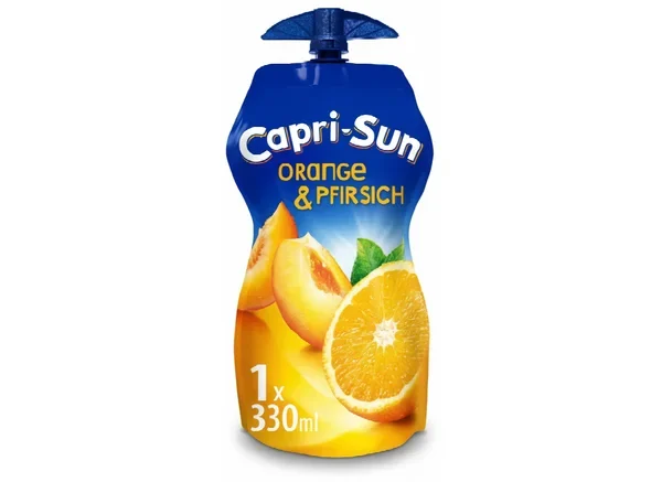 Capri-Sun Orange & Pfirsich - Portakal & Şeftali 330ml