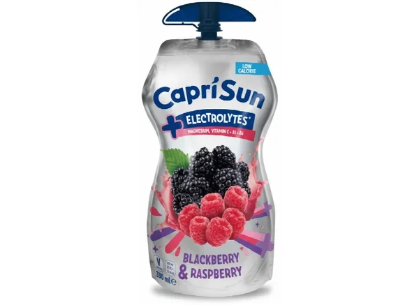 Capri-Sun Electrolytes Brombeere & Himbeere - Böğürtlen & Ahududu 330ml