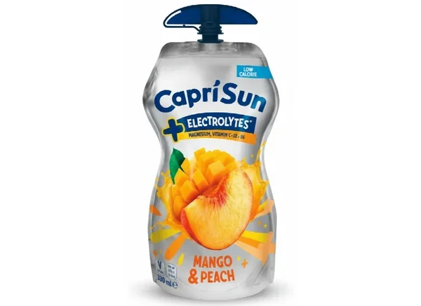 Capri-Sun Electrolytes Mango & Peach - Mango & Şeftali 330ml
