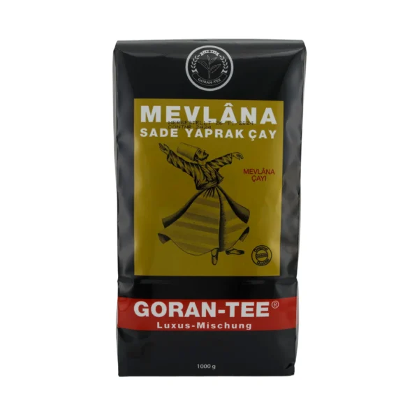 Schwarzer Tee Goran-Tee | Mevlâna | Aromatisiert mit Bergamotte | Siyah Çay Goran Çayı | Mevlâna | Bergamot Aromalı 1000 g