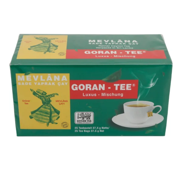 Grüner Tee Goran-Tee 25 Teebeutel | Goran Yeşil Çay 25 Çay Poşeti
