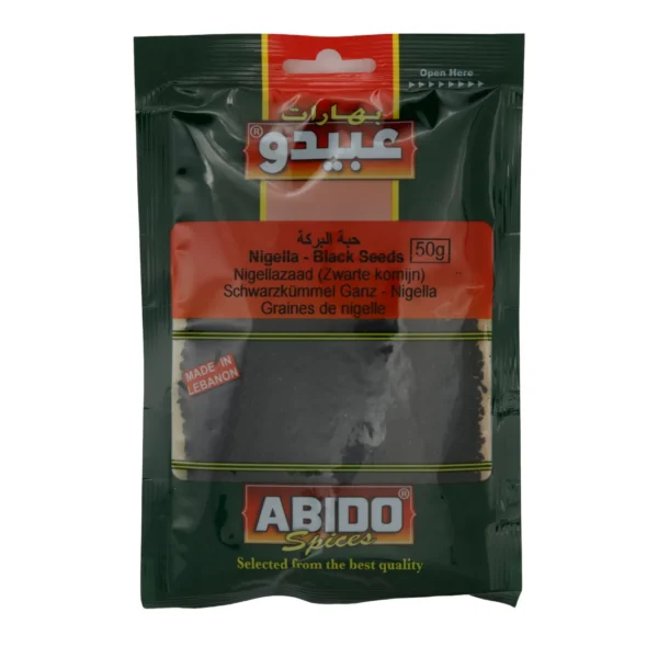 Schwarzkümmel Abido | Ganz | Abido Çörek Otu | Tane | 50 g