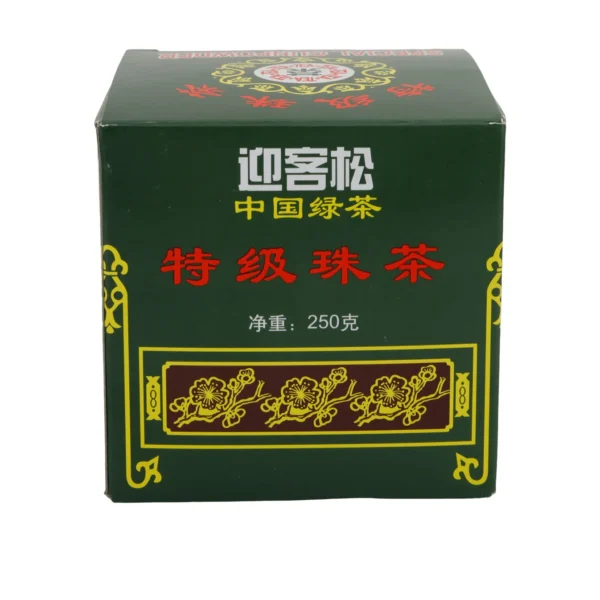 Tee Greeting Pine | Special Gunpowder | hochwertiger grüner Tee aus China | Greeting Pine Çay | Special Gunpowder | Çin'den Yüksek Kaliteli Yeşil Çay | 250 g
