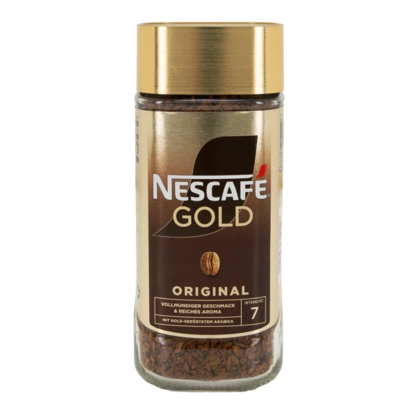 NESCAFÉ Gold Original | Löslicher Bohnenkaffee | Instant Kaffee | NESCAFÉ Gold Original | Çözünebilir Çekirdek Kahve | Hazır Kahve | 100 g