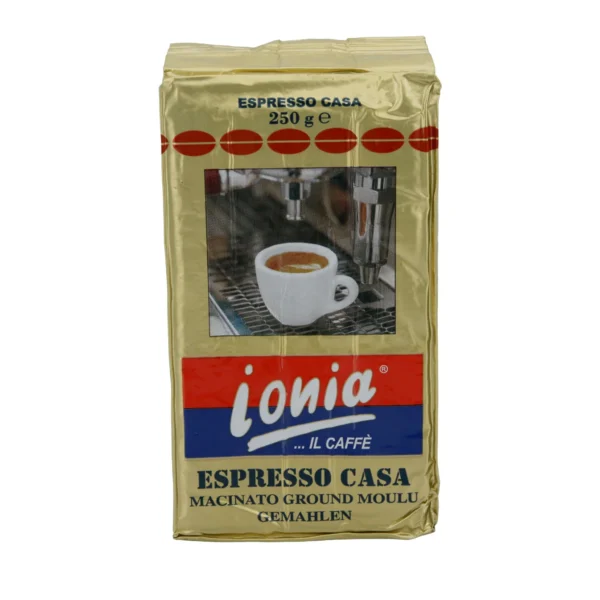 Espresso Ionia | Casa | Italienisch, gemahlen, authentisch | Ionia Espresso | Casa | İtalyan Usulü, Öğütülmüş, Otantik | 250 g