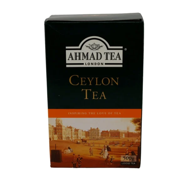 Ceylon Tee Ahmad Tea | Loser Schwarztee | Aus Sri Lanka | Ahmad Tea Seylan Çayı | Dökme Siyah Çay | Sri Lanka Menşeli | 500 g