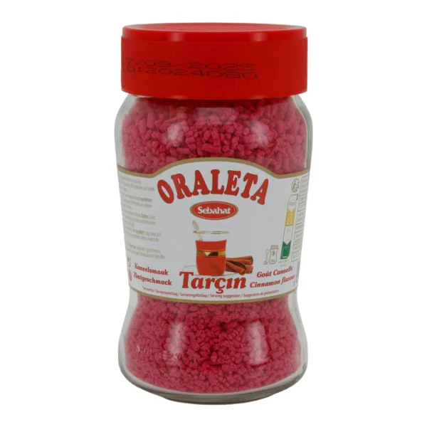 Instant-Getränkepulver Oraleta Tarçın | Instantpulver | Zimtgeschmack | Oraleta Tarçın Hazır İçecek Tozu | Hazır Toz | Tarçın Aromalı | 220 g Glas