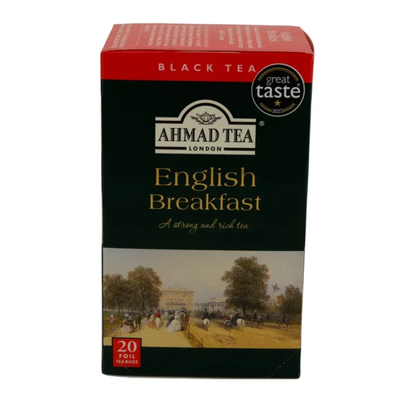 Schwarztee Ahmad Tea | English Breakfast | 20 Teebeutel Schwarztee | Ahmad Tea | English Breakfast | 20 Teebeutel