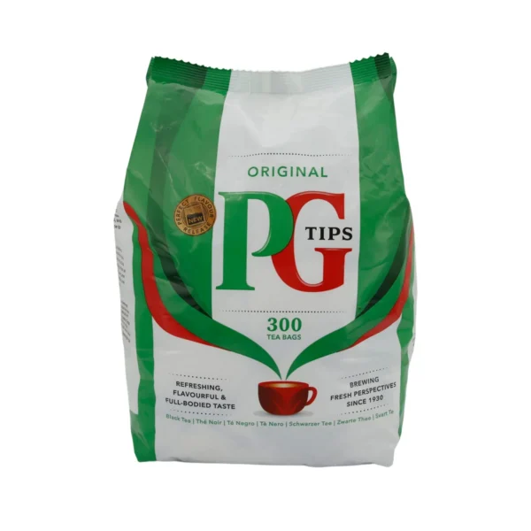 Tee PG Tips | Original Schwarzer Tee | 300 Teebeutel – Aromatisch für Ihre Teezeit | PG Tips Çay | Orijinal Siyah Çay | 300 Süzen Poşet – Çay Saatiniz İçin Aromatik | 870g
